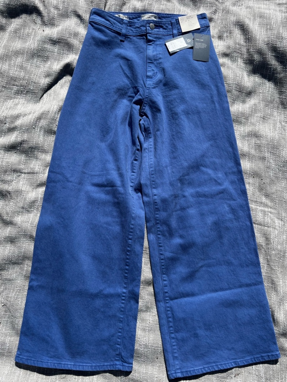 Universal Thread Royal Blue High-Rise sailor Wide Leg fitted hip Pants